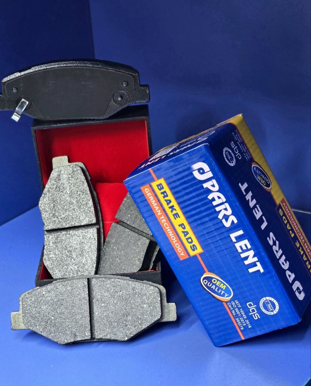 لنت ترمز جلو پارس آبی مخصوص سمند ملی EF7