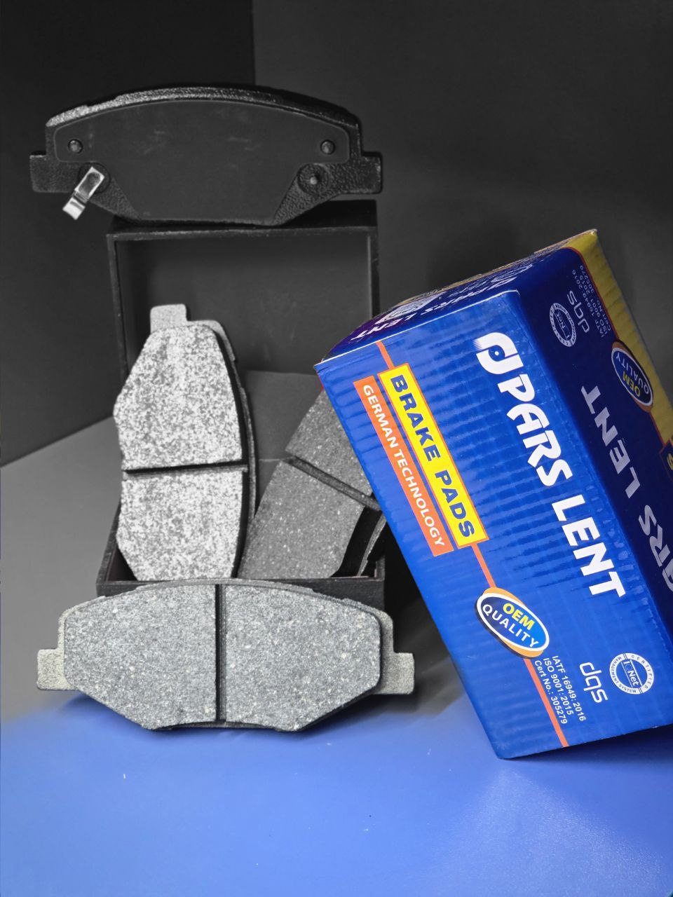 لنت ترمز جلو پارس آبی مخصوص سمند ملی EF7