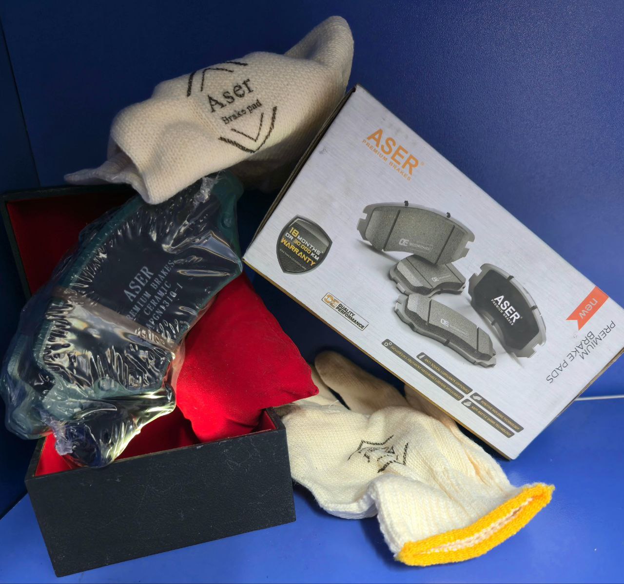 لنت ترمز جلو ایسر MVM X33