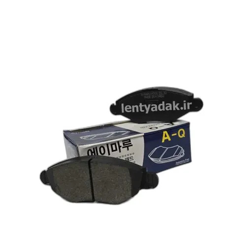 لنت ترمز جلو ایرانخودرو پژو 206 تیپ 2 (PEUGEOT - 206 TIP 2) برند A-Q | لنت یدک