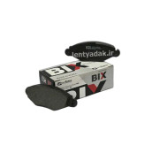 لنت ترمز جلو ایرانخودرو پژو 206 تیپ 2 (PEUGEOT - 206 TIP 2) برند BIX | لنت یدک